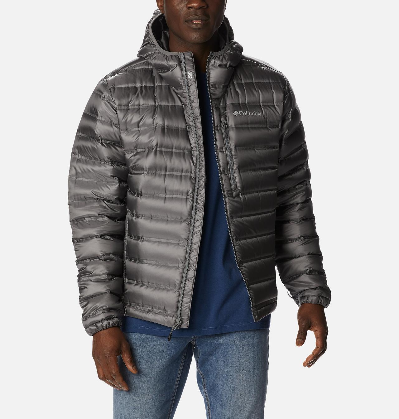 Men's Pebble Peak™ Down Hooded Jacket 9
