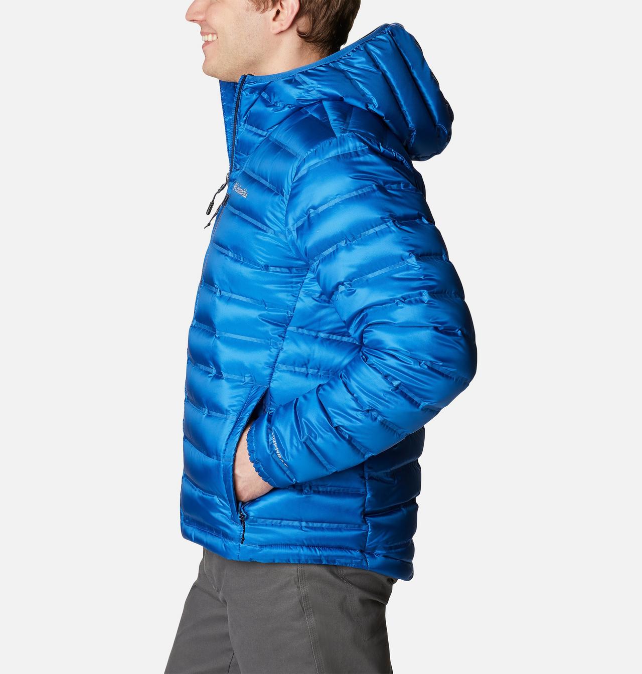 Men's Pebble Peak™ Down Hooded Jacket 3