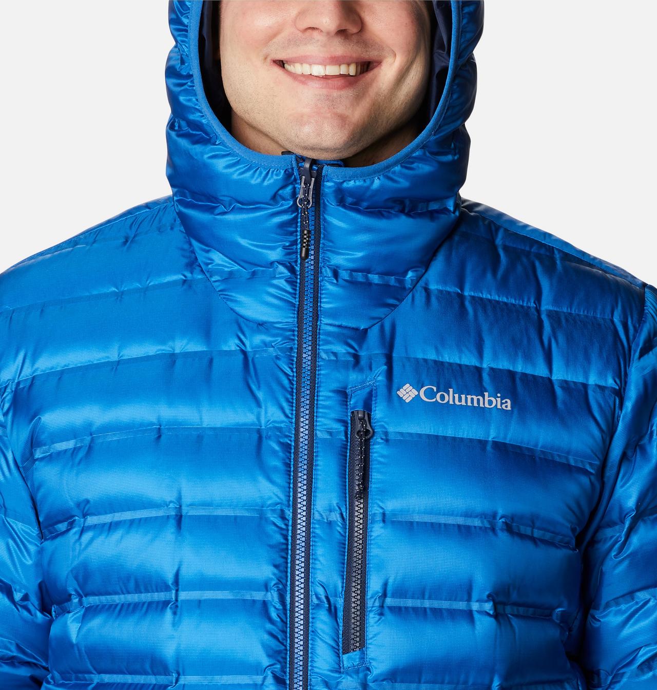 Men's Pebble Peak™ Down Hooded Jacket 4