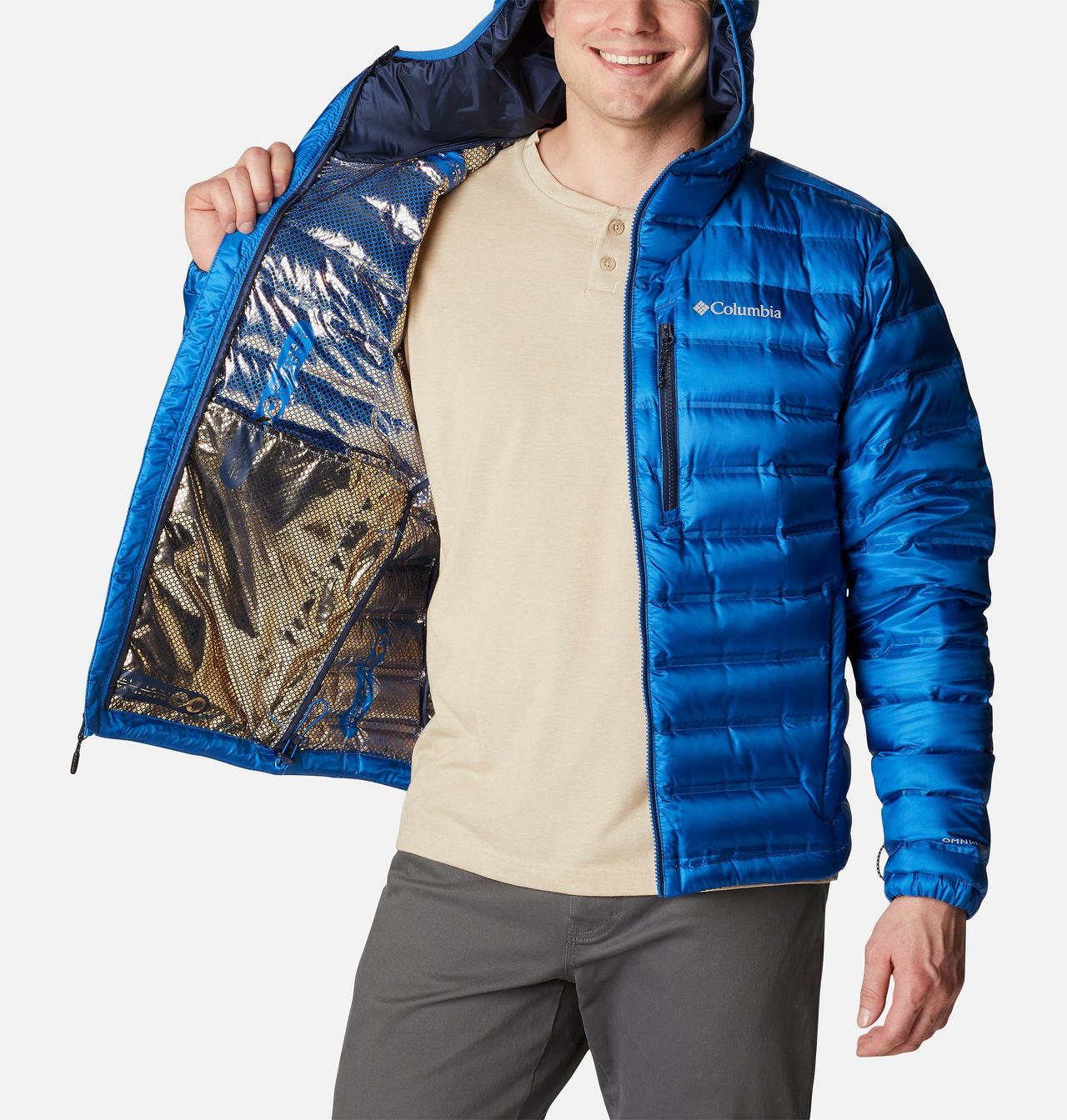 Men's Pebble Peak™ Down Hooded Jacket 5