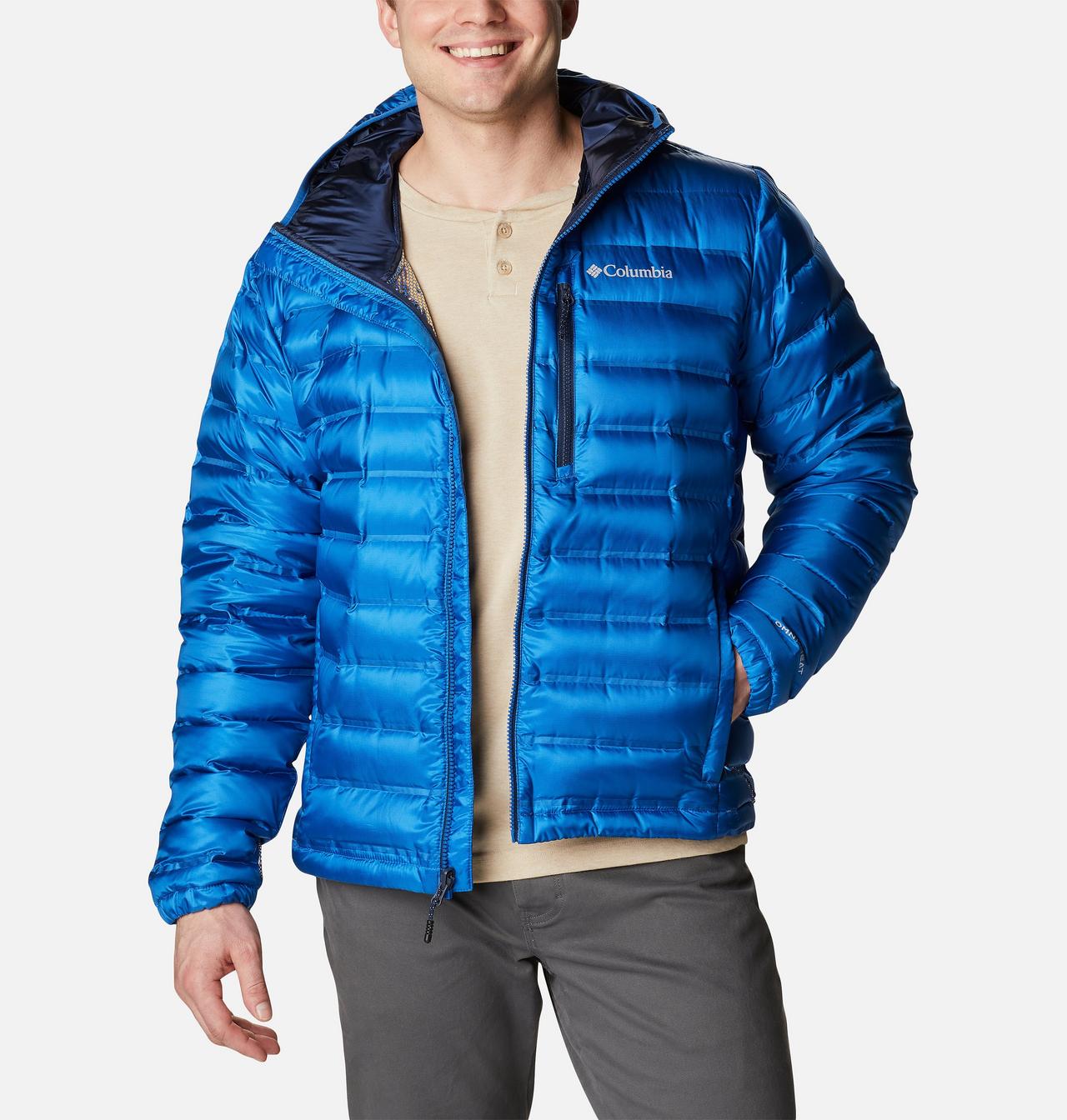 Men's Pebble Peak™ Down Hooded Jacket 8
