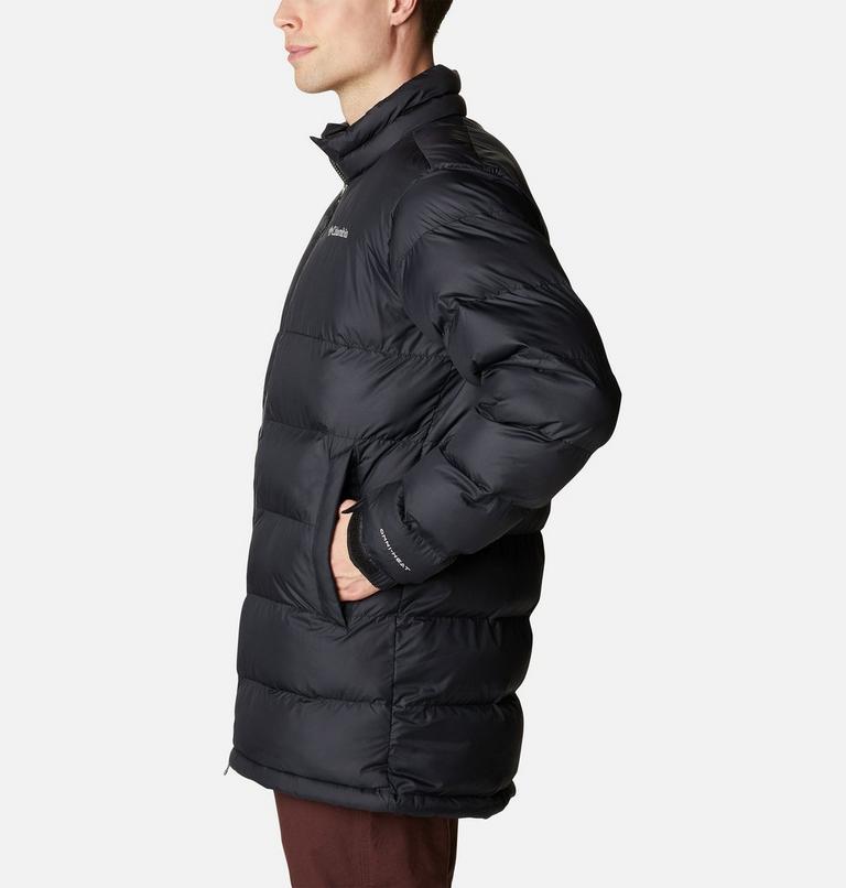 Men's Pike Lake Mid Puffer Jacket, Color: Black, image 3