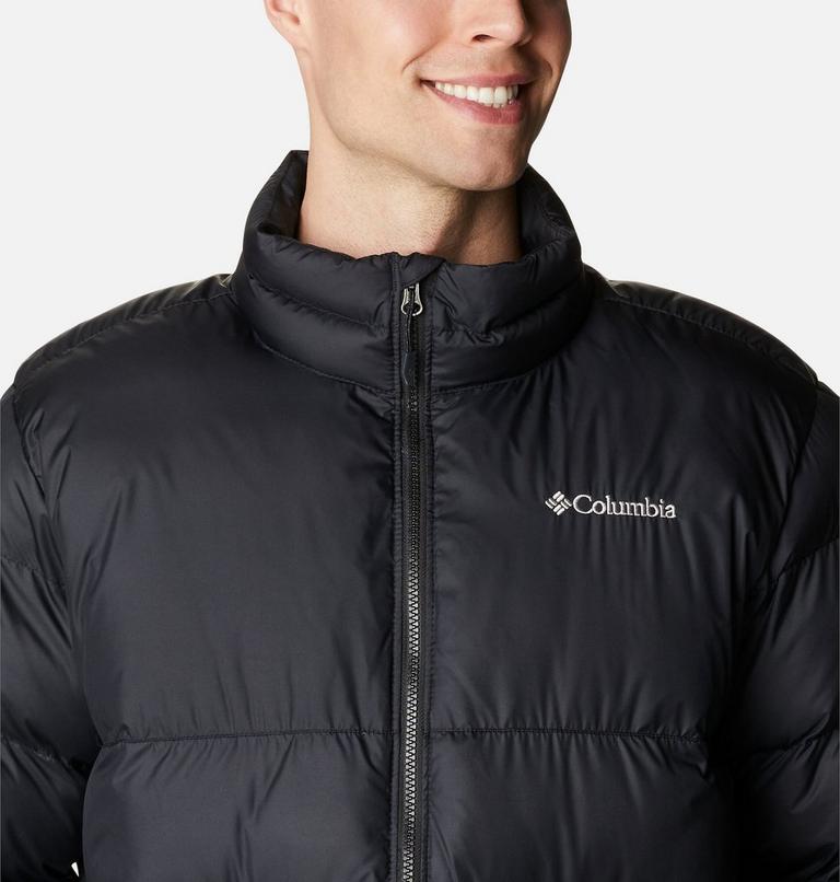 Men's Pike Lake Mid Puffer Jacket, Color: Black, image 4