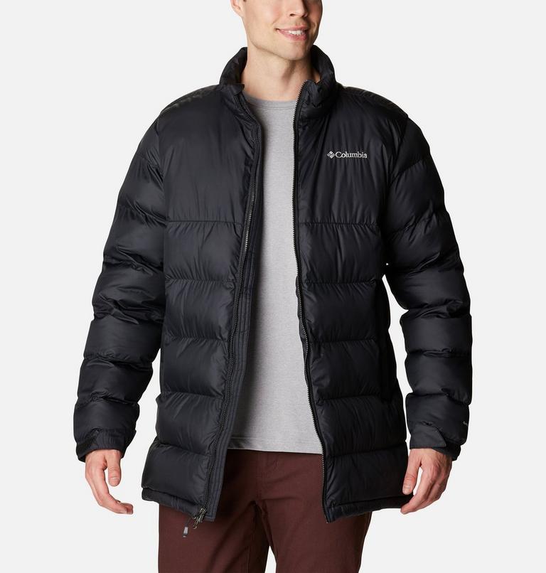 Men's Pike Lake Mid Puffer Jacket, Color: Black, image 7
