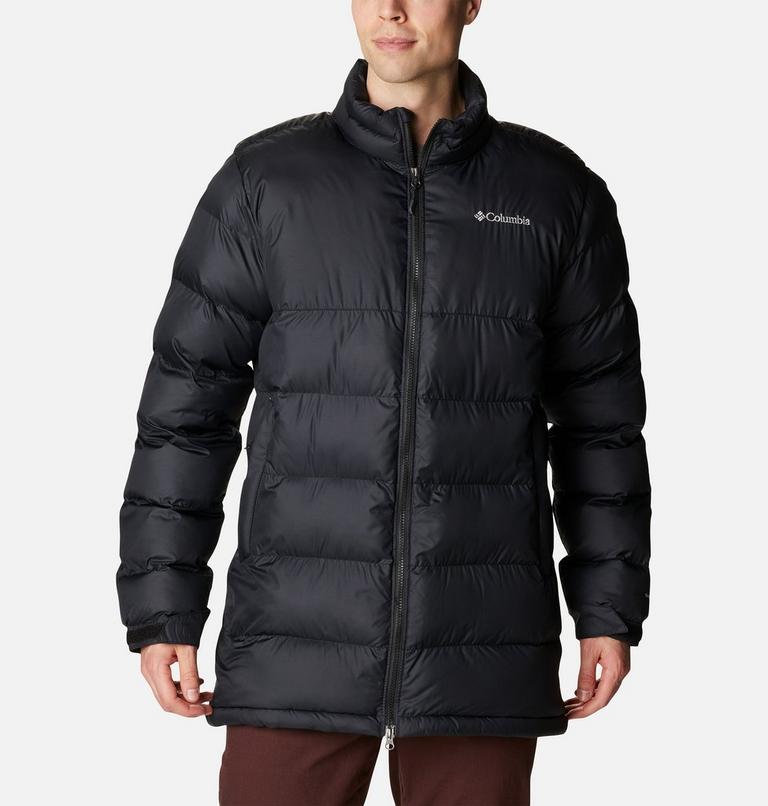 Men's Pike Lake Mid Puffer Jacket, Color: Black, image 1