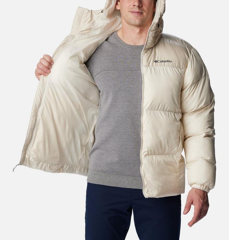 Men's Puffect Hooded Puffer Jacket - 2023 COLLECTION, Color: Chalk, Dark Stone, image 5