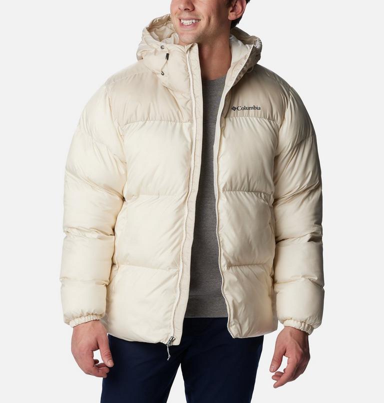 Men's Puffect Hooded Puffer Jacket - 2023 COLLECTION, Color: Chalk, Dark Stone, image 6