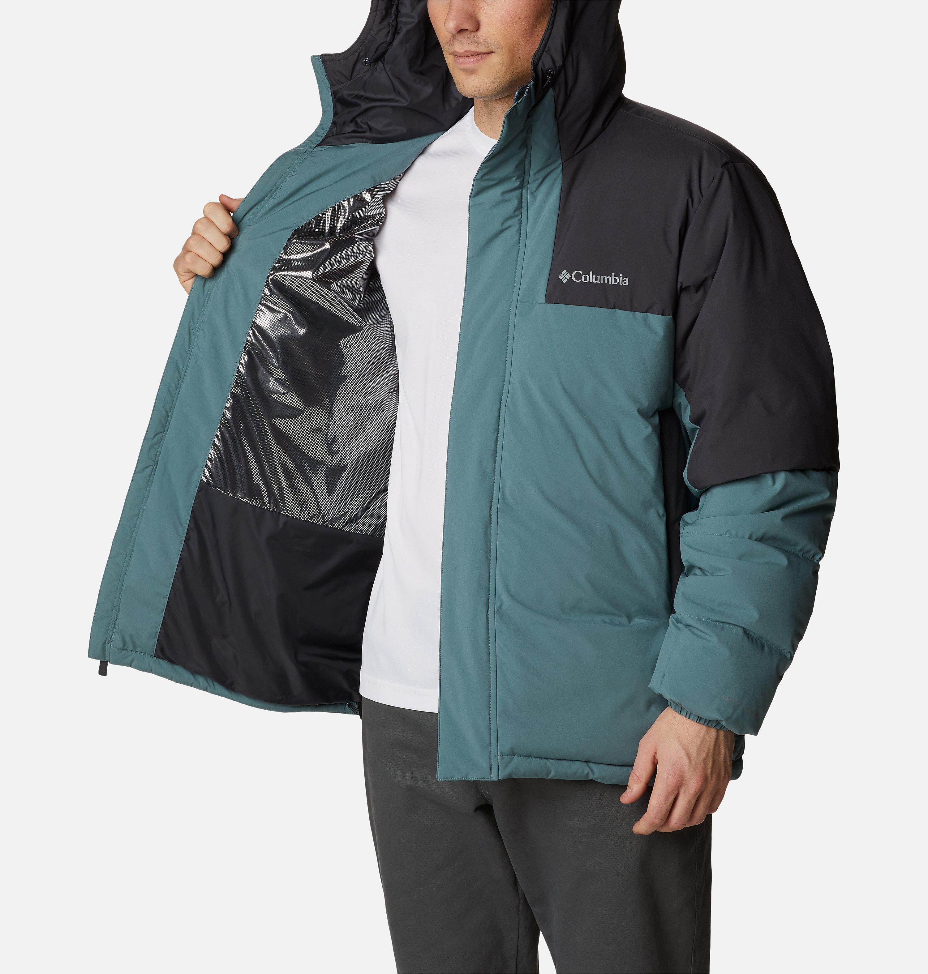 Men's Aldercrest™ Down Hooded Jacket 5