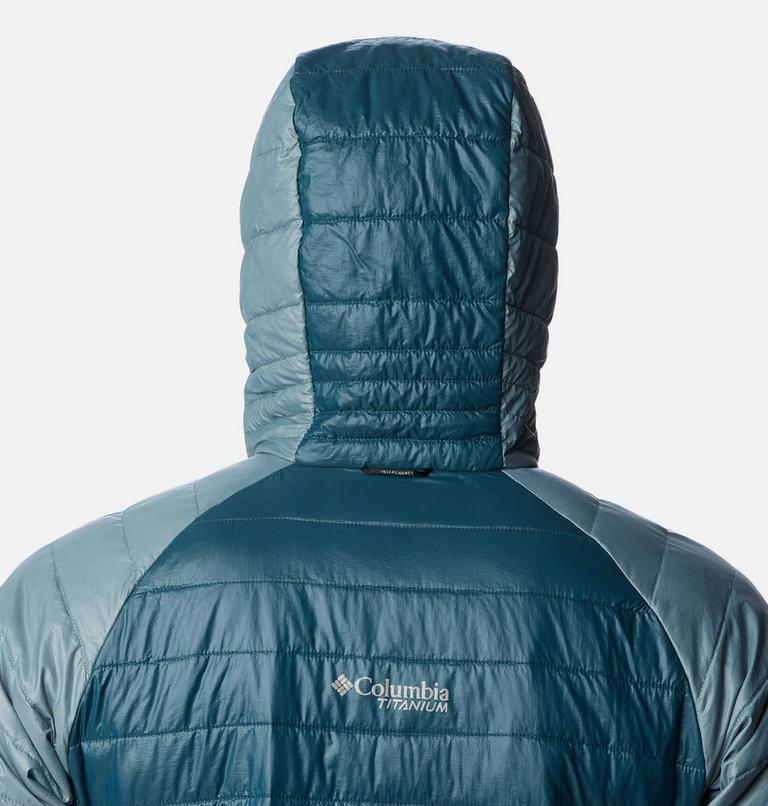Platinum Peak Hooded Jacket | 414 | L, Color: Night Wave, Metal, image 7