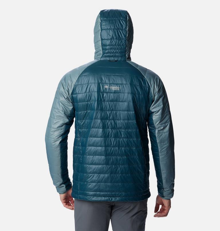 Platinum Peak Hooded Jacket | 414 | L, Color: Night Wave, Metal, image 2