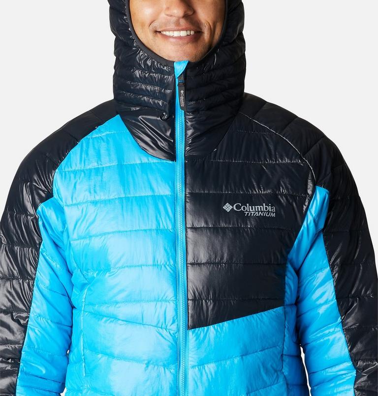 Platinum Peak Hooded Jacket | 491 | XXL, Color: Compass Blue, Black, image 4