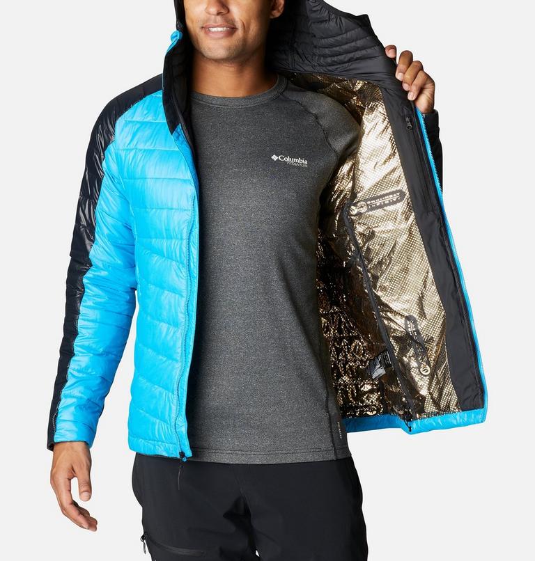 Platinum Peak Hooded Jacket | 491 | XXL, Color: Compass Blue, Black, image 5