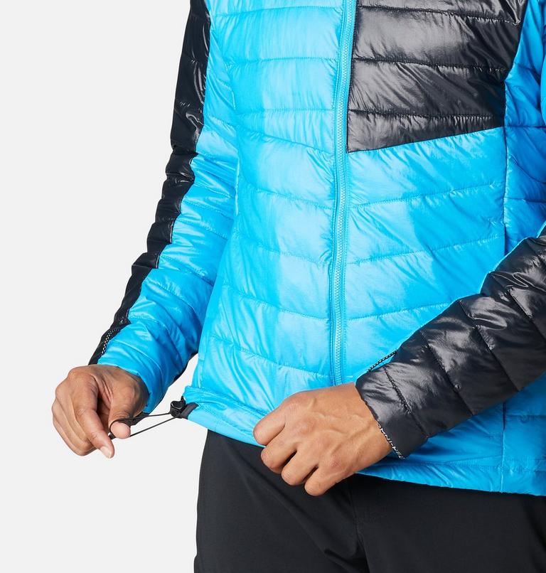 Platinum Peak Hooded Jacket | 491 | XXL, Color: Compass Blue, Black, image 8