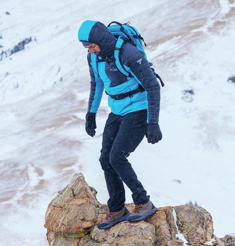 Platinum Peak Hooded Jacket | 491 | XXL, Color: Compass Blue, Black, image 14