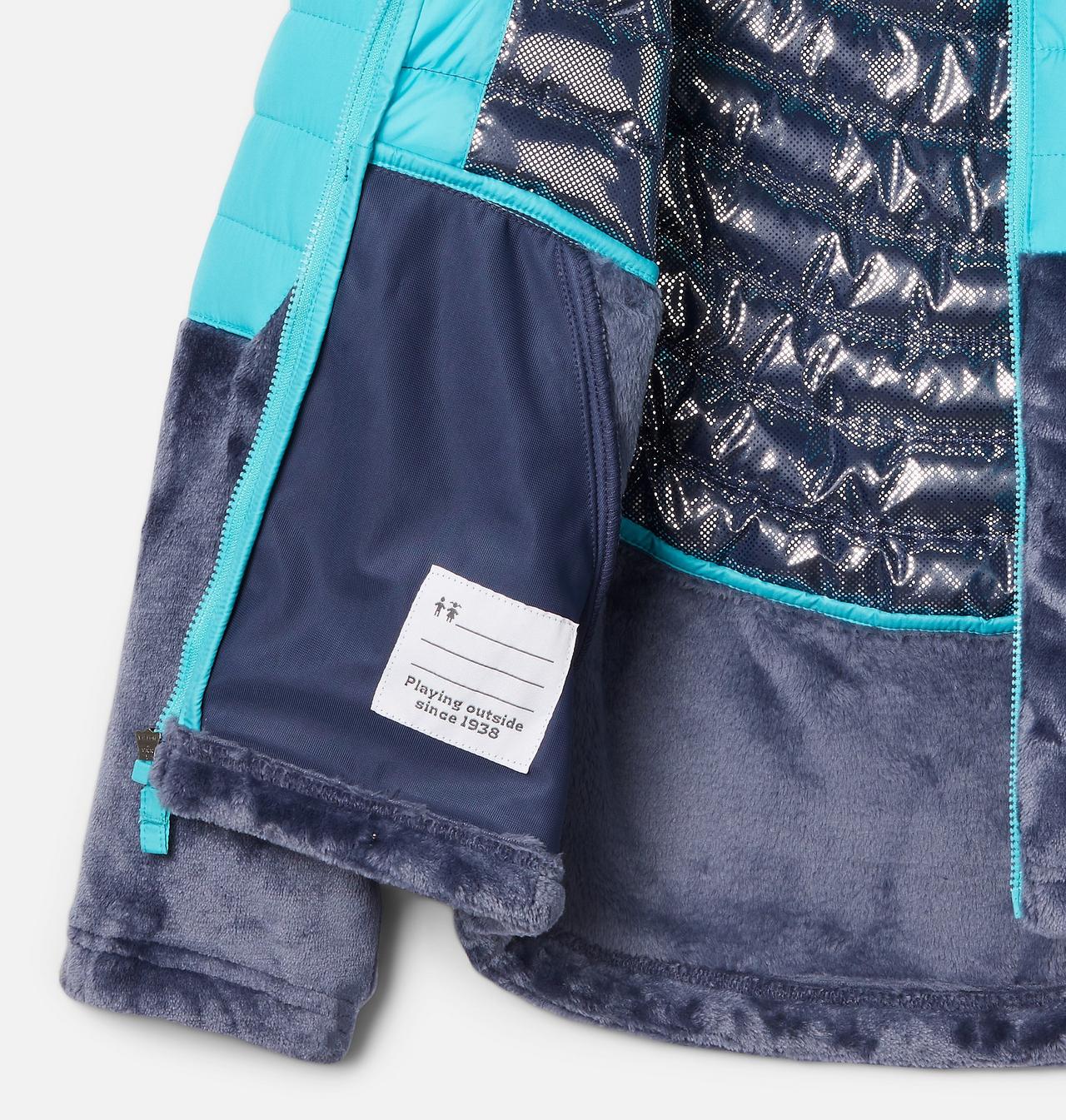 Girls' Powder Lite™ Novelty Hooded Jacket 3