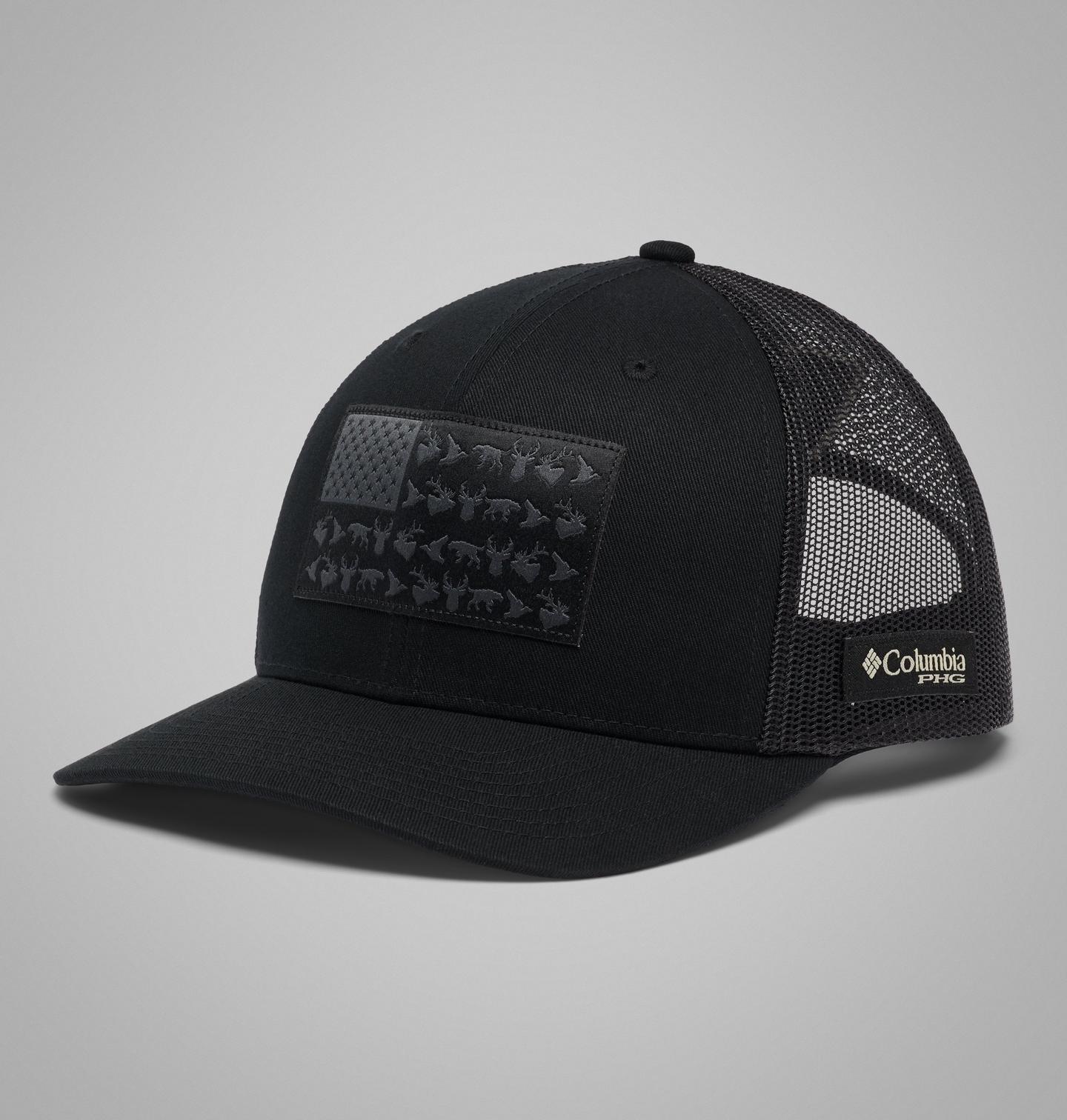 Кепка Columbia PHG Game Flag Mesh Snapback, цвет: Чёрный — фото 1