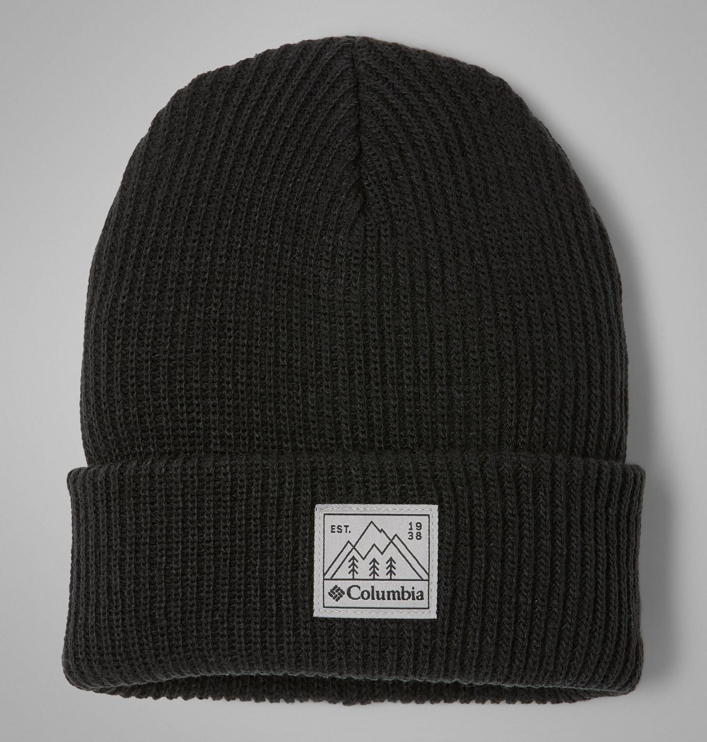 Детская шапка Columbia Whirlibird Cuffed Beanie, цвет: Чёрный — фото 1