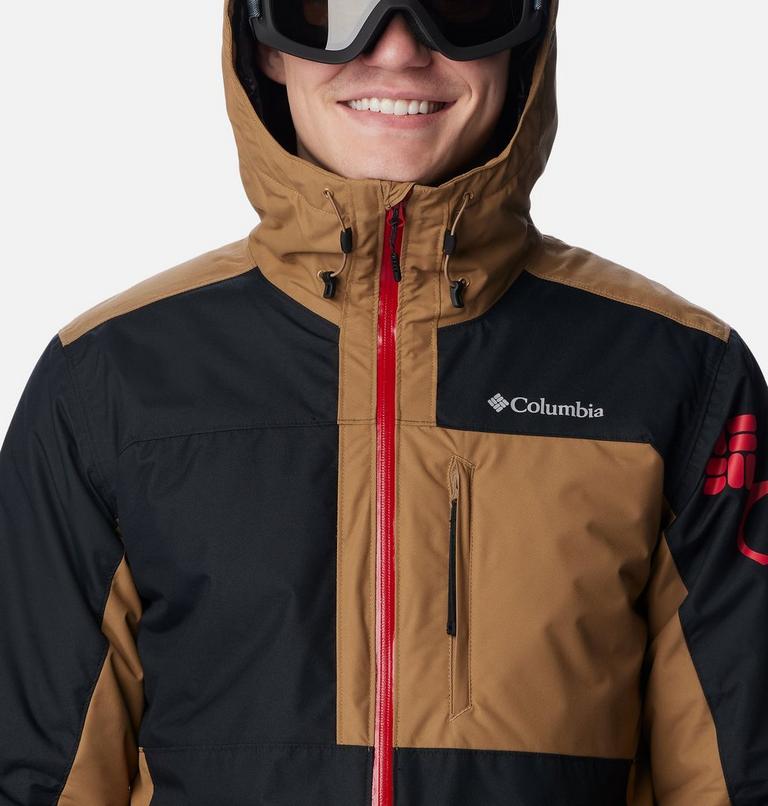 Men's Timberturner II Waterproof Ski Jacket, Color: Black, Delta, image 4