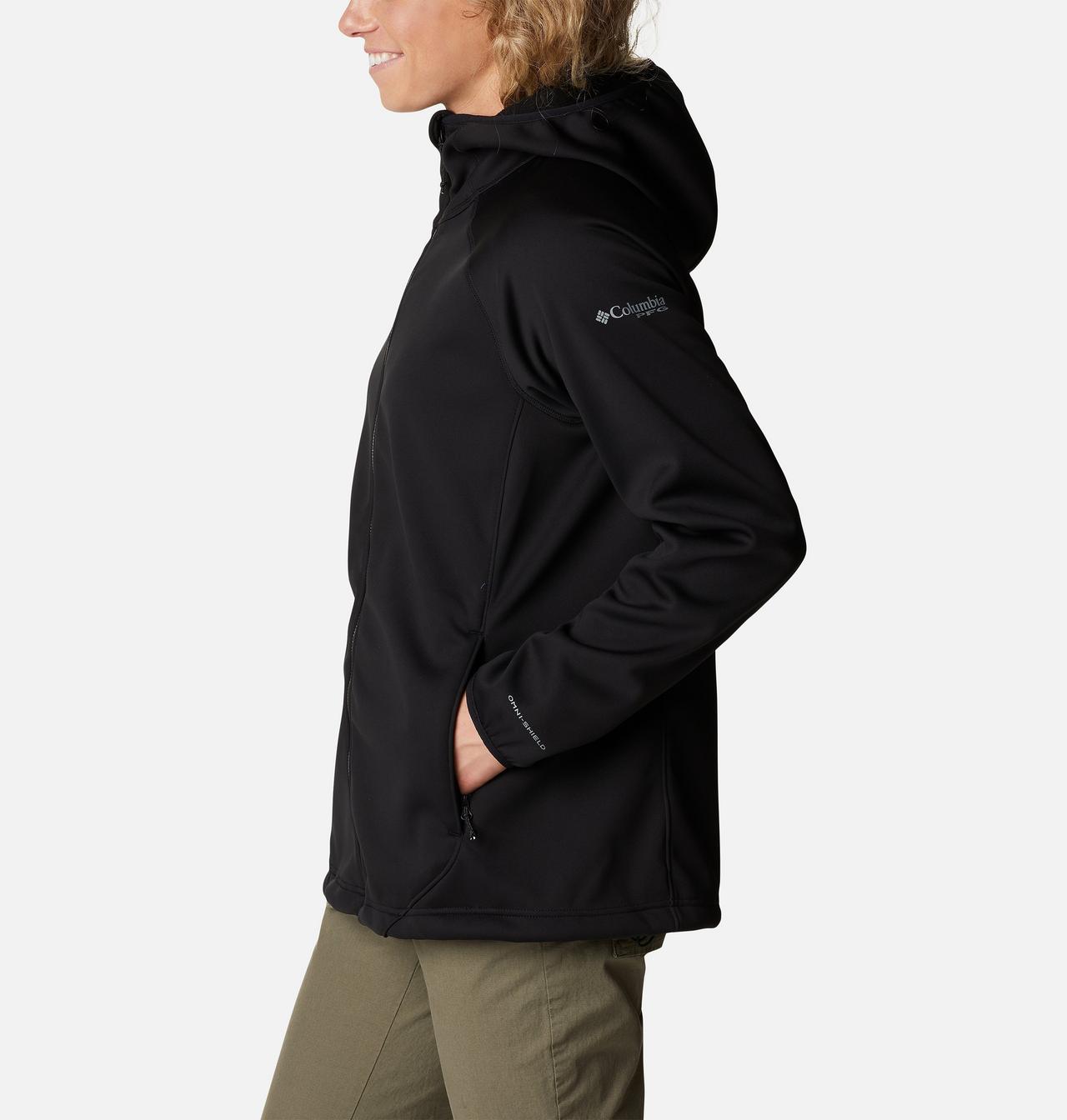 Women's PFG Tidal™ Stretch Softshell Hooded Jacket 3