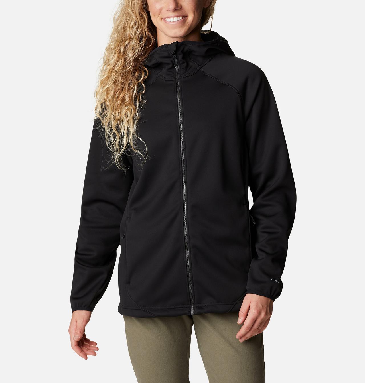 Women's PFG Tidal™ Stretch Softshell Hooded Jacket 1