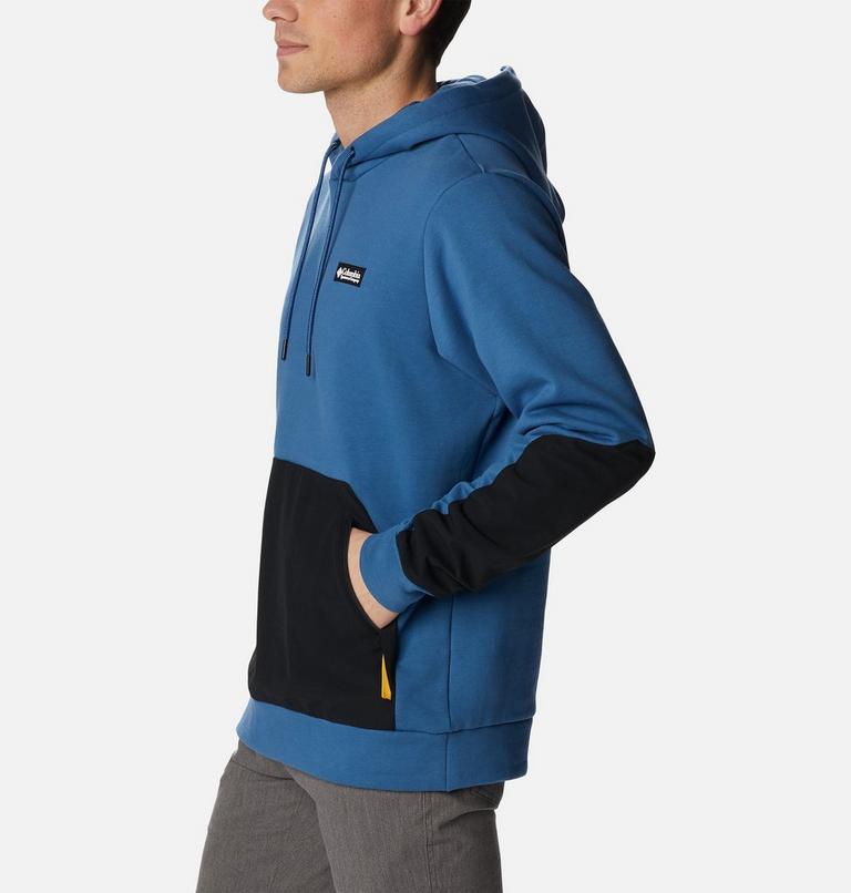 Men's Columbia Ballistic Ridge Hoodie, Color: Impulse Blue, Black, image 3