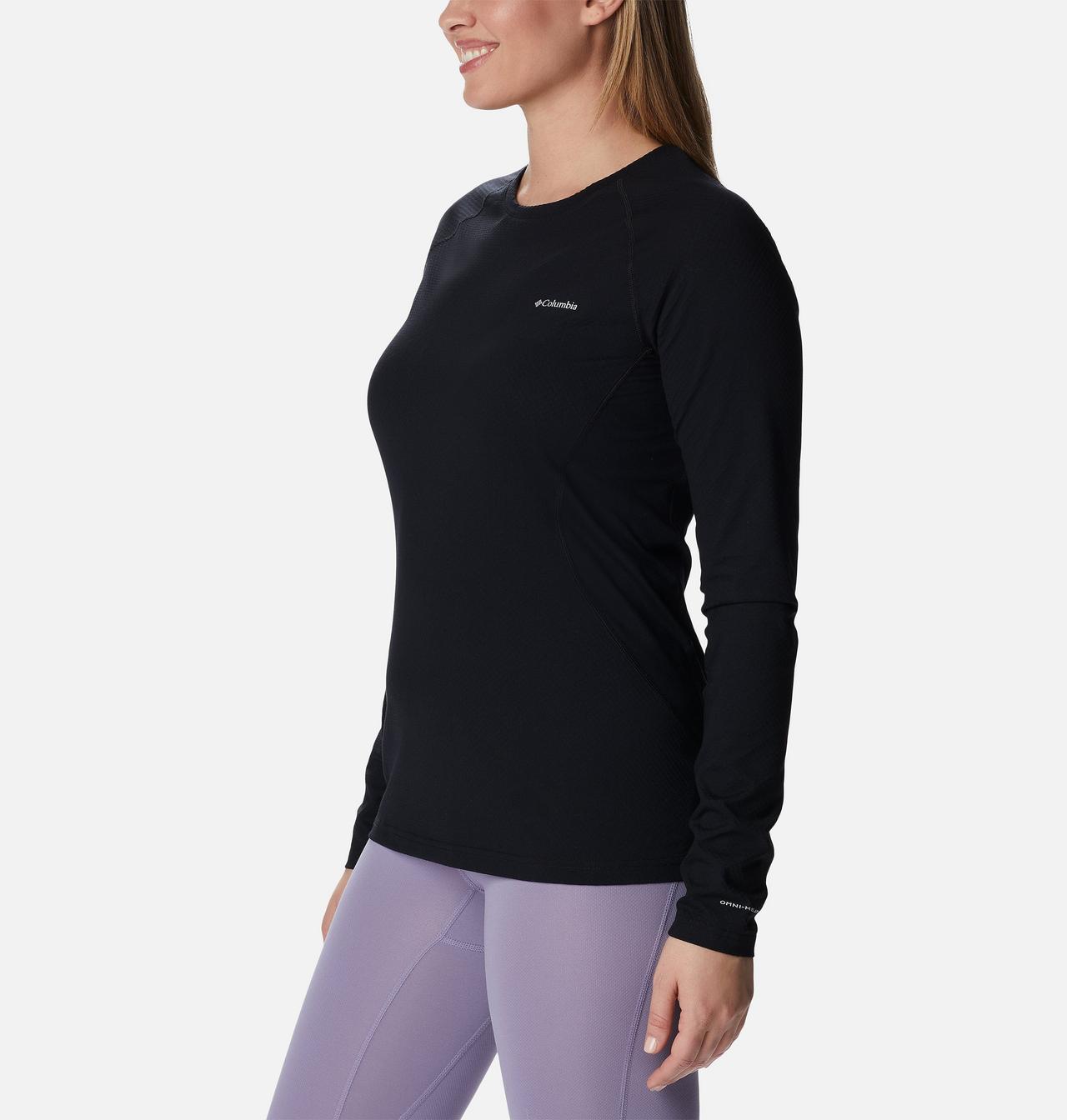 Haut ras du cou à manches longues en maille Omni-Heat™ Infinity Femme 3
