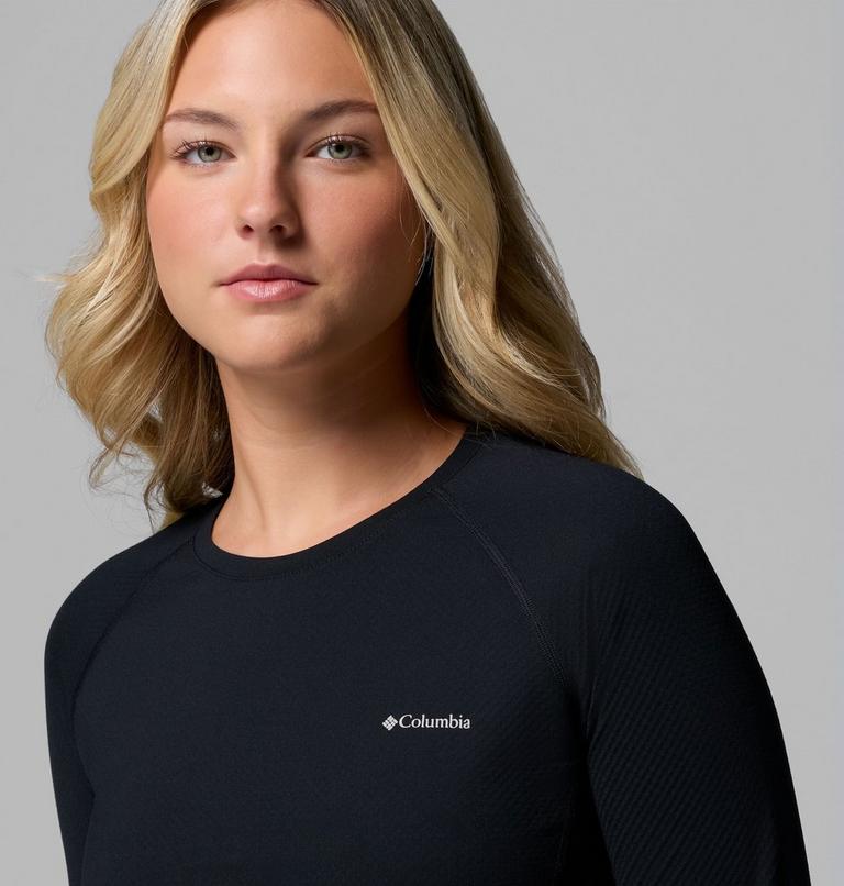 Women's Omni-Heat Infinity Knit Baselayer Crew, Color: Black, image 5