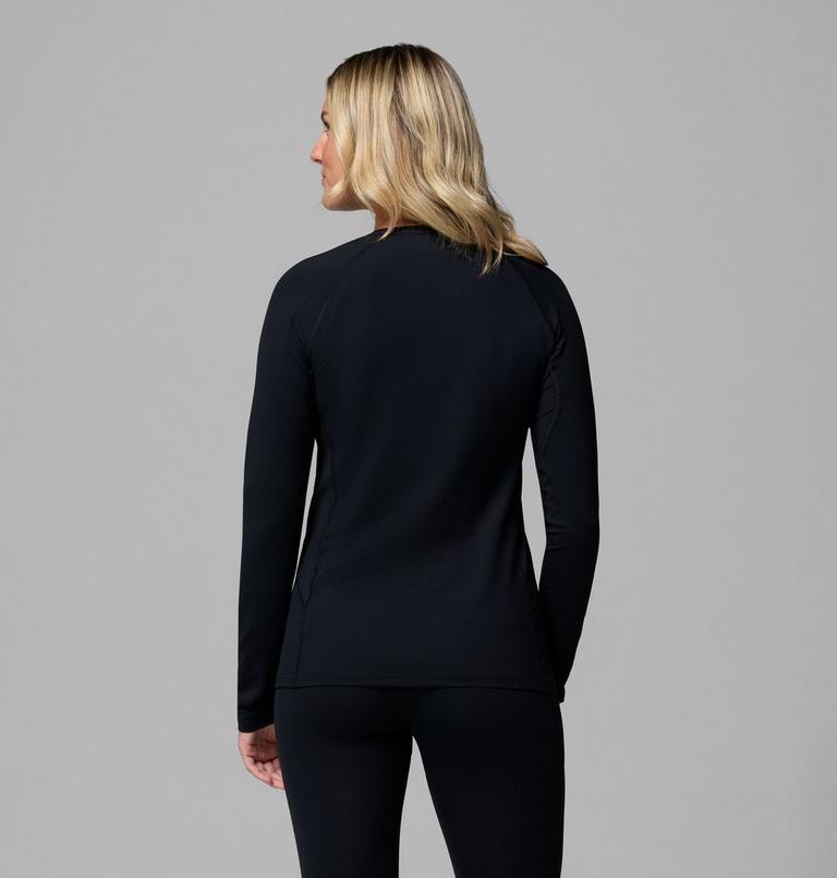 Women's Omni-Heat Infinity Knit Baselayer Crew, Color: Black, image 3