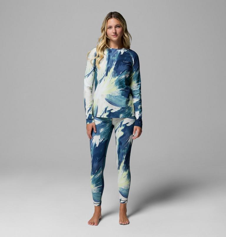 Omni-Heat Infinity Knit LS Crew, Color: Everblue Snowflight, image 2