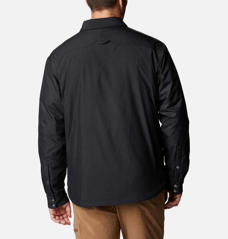 Men's Ballistic Ridge Shirt Jacket, Color: Black, image 2