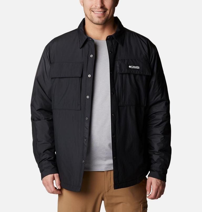 Men's Ballistic Ridge Shirt Jacket, Color: Black, image 1