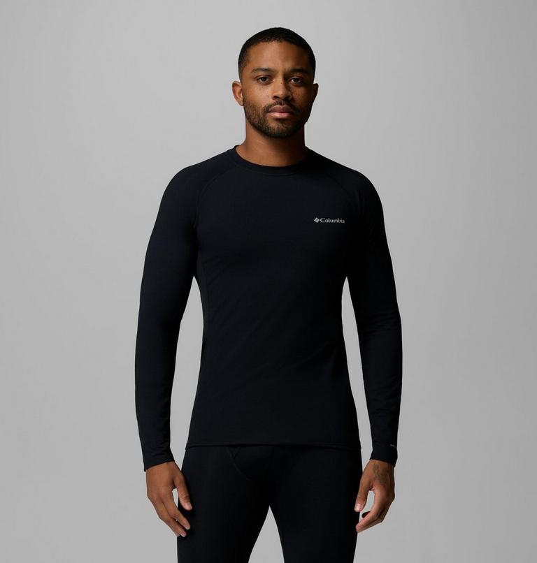 Men's Omni-Heat Infinity Baselayer Crew, Color: Black, image 1