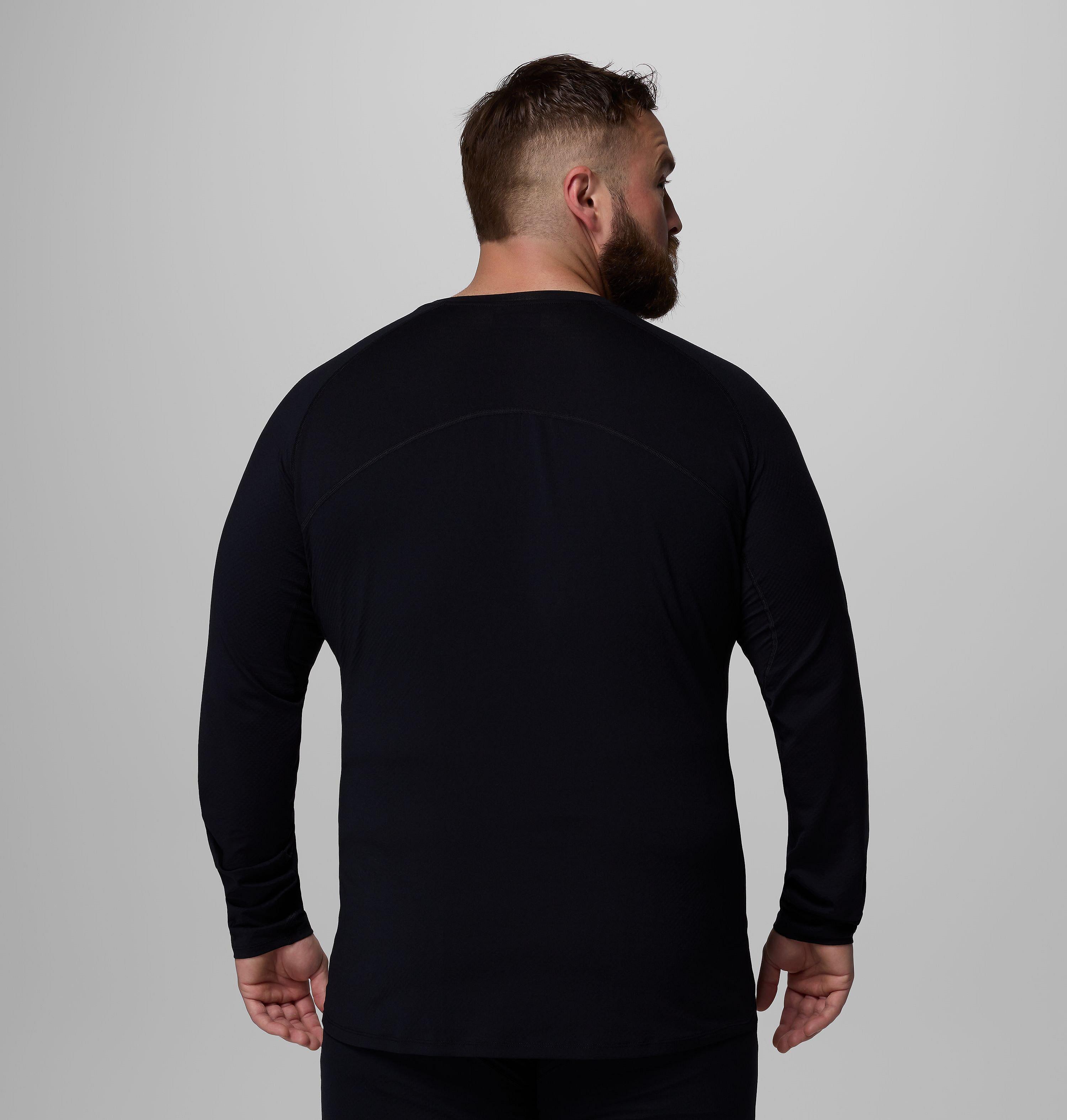 Men's Omni-Heat Infinity Knit Long Sleeve Crew Shirt - Big 3