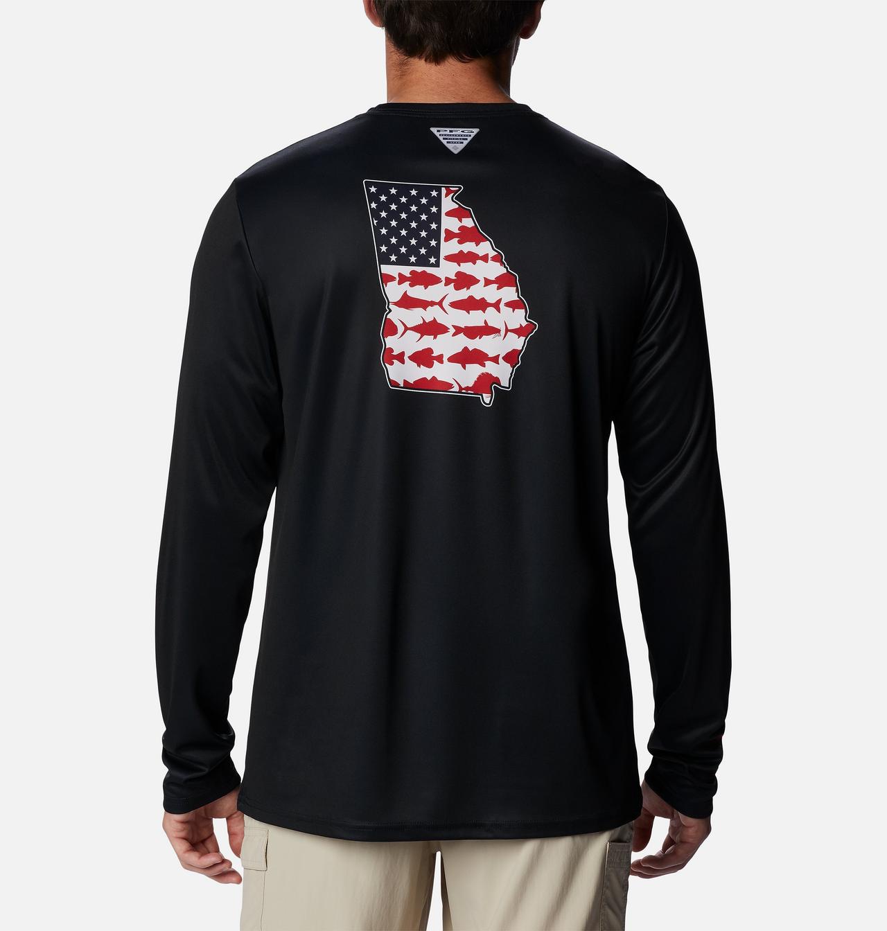 Men's PFG Terminal Tackle™ Statetriot Long Sleeve Shirt 1