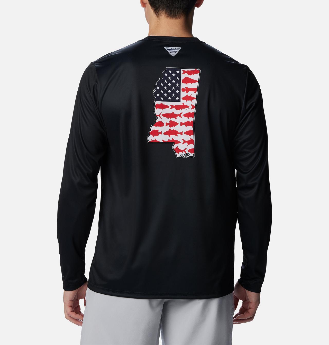 Men's PFG Terminal Tackle™ Statetriot Long Sleeve Shirt 1