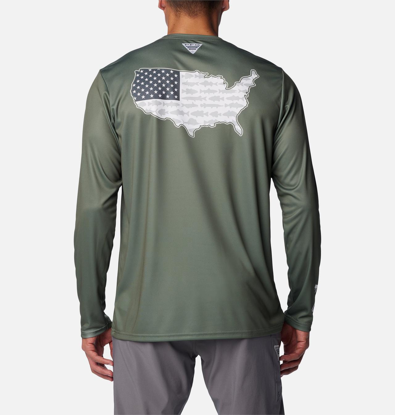Men's PFG Terminal Tackle™ Statetriot Long Sleeve Shirt 1