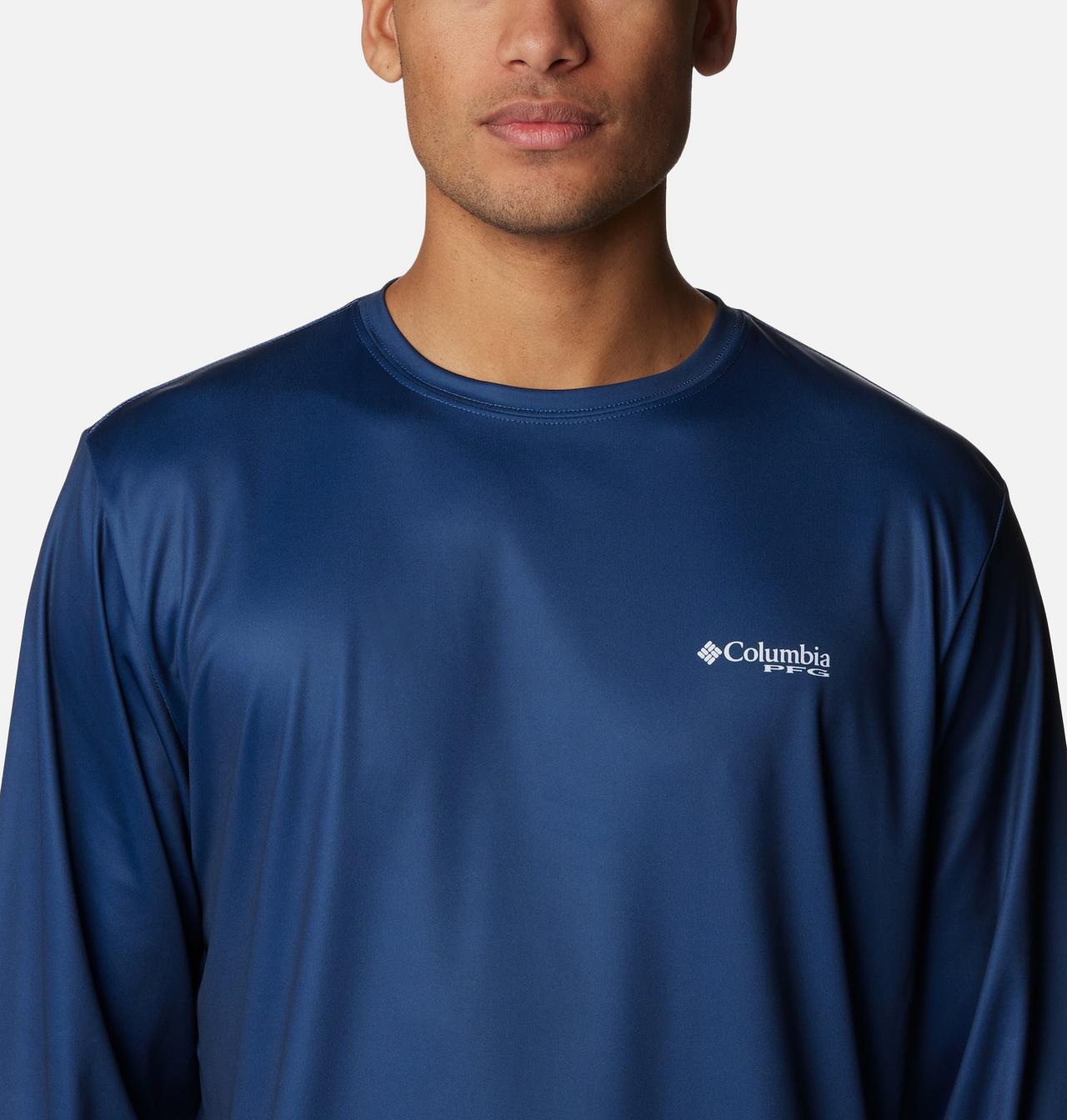 Men's PFG Terminal Tackle™ Statetriot Long Sleeve Shirt 4