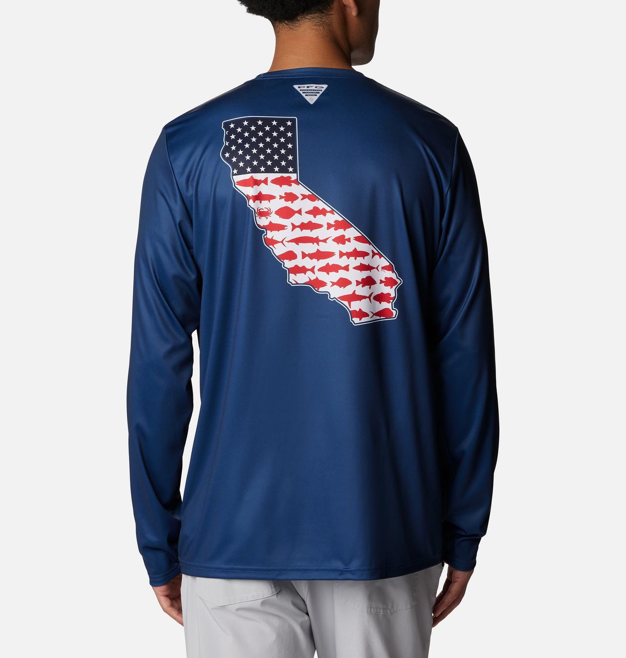 Men's PFG Terminal Tackle™ Statetriot Long Sleeve Shirt 1