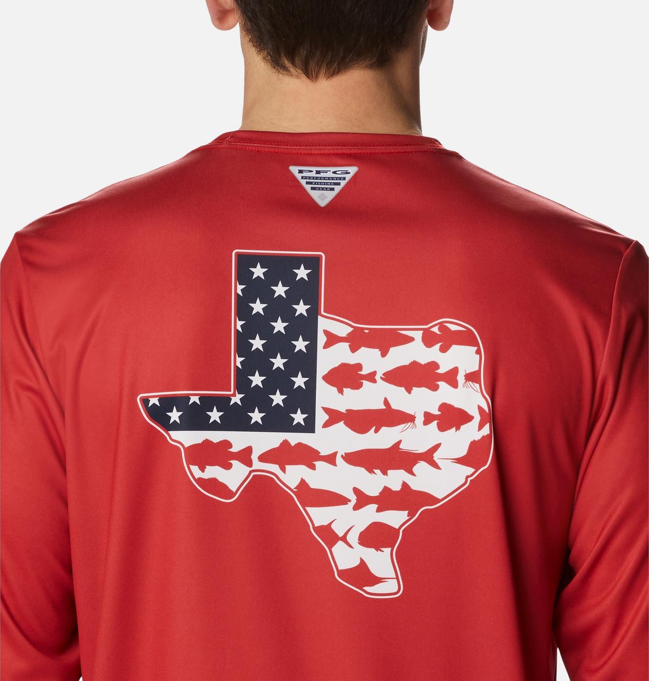 Men's PFG Terminal Tackle™ Statetriot Long Sleeve Shirt 5