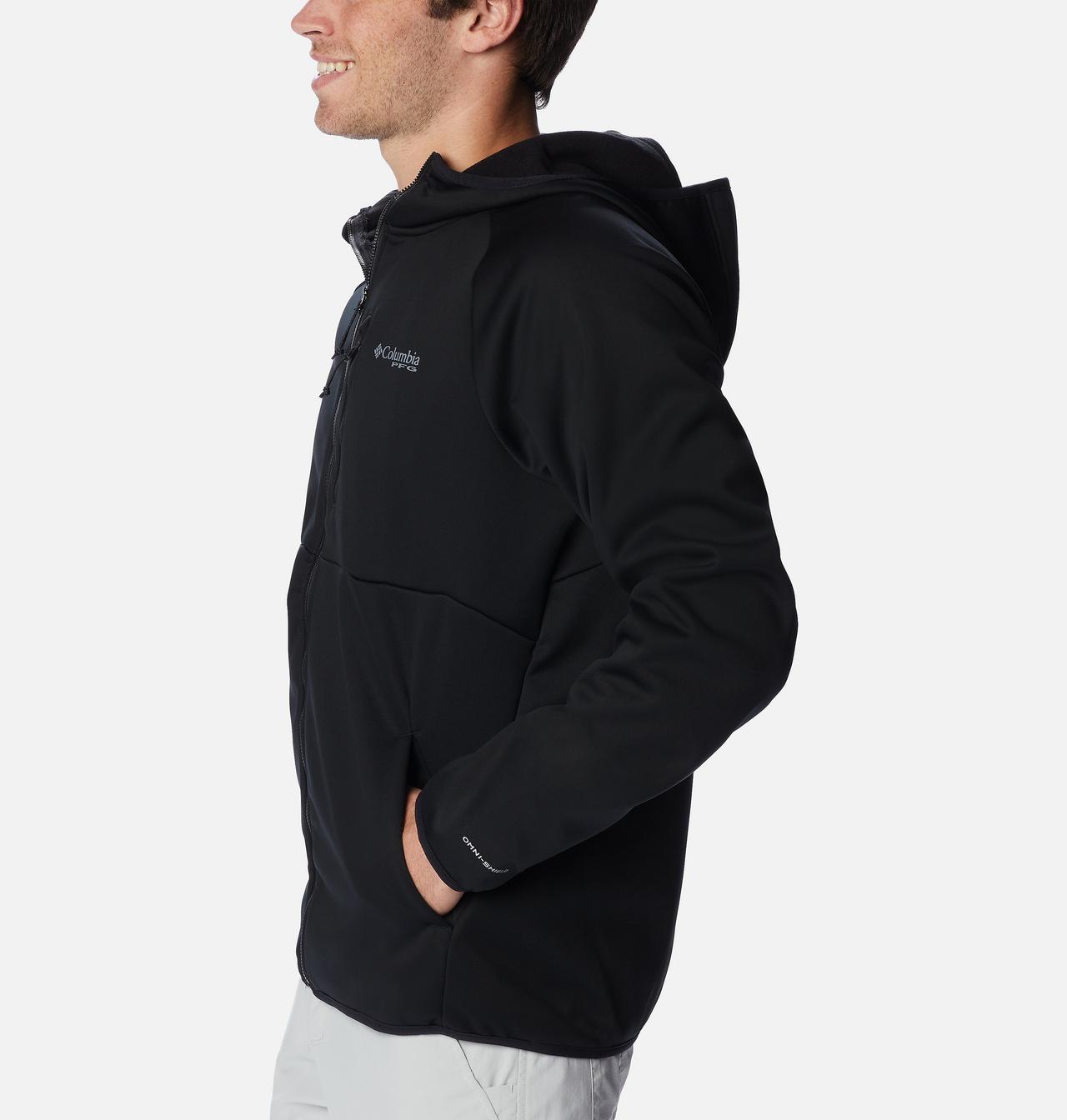 Men's PFG Terminal™ Stretch Softshell Hooded Jacket 3