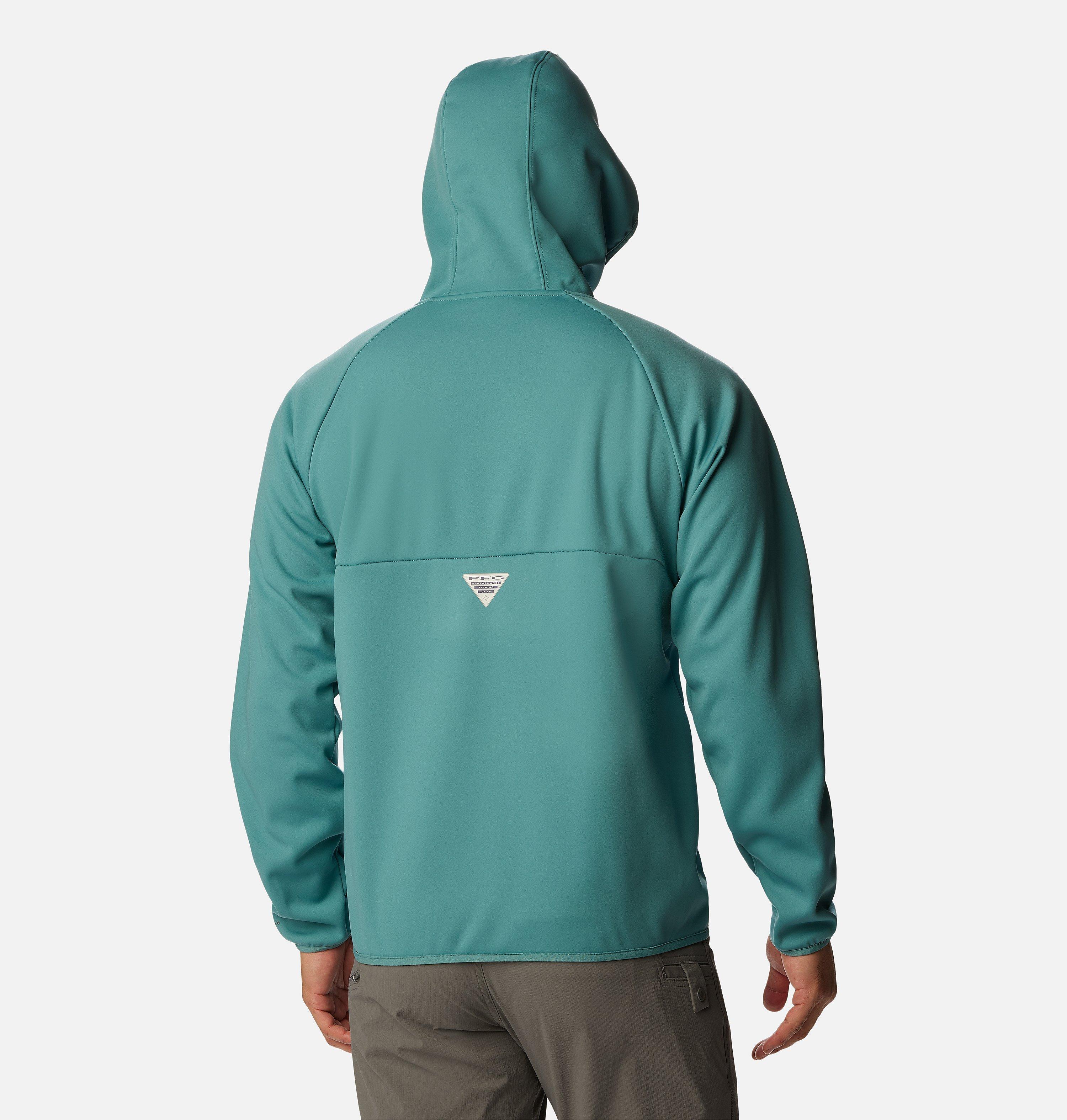 Men's PFG Terminal™ Stretch Softshell Hooded Jacket 2