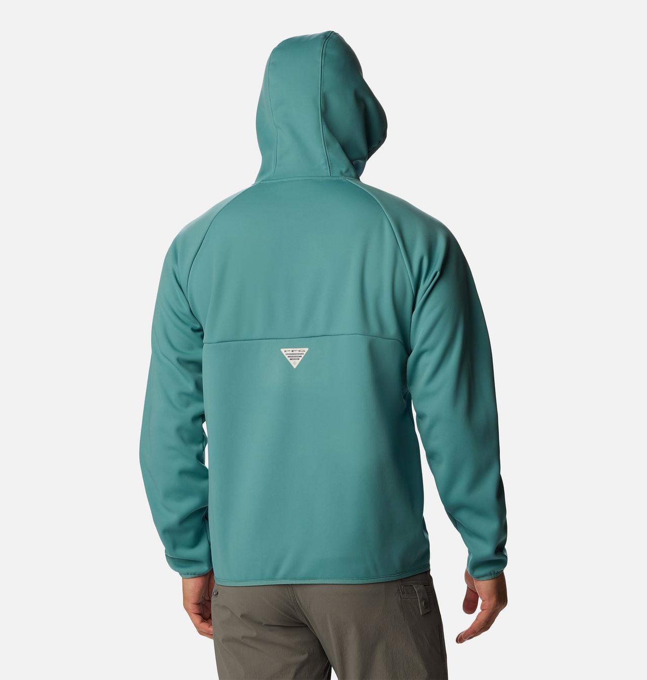Men's PFG Terminal™ Stretch Softshell Hooded Jacket 2