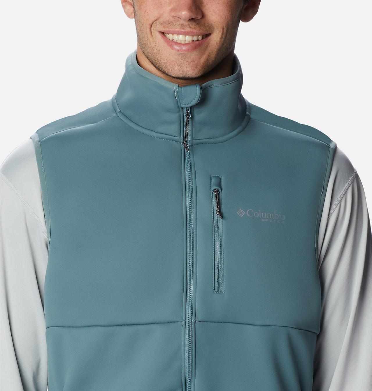 Men's PFG Terminal™ Stretch Softshell Vest 4