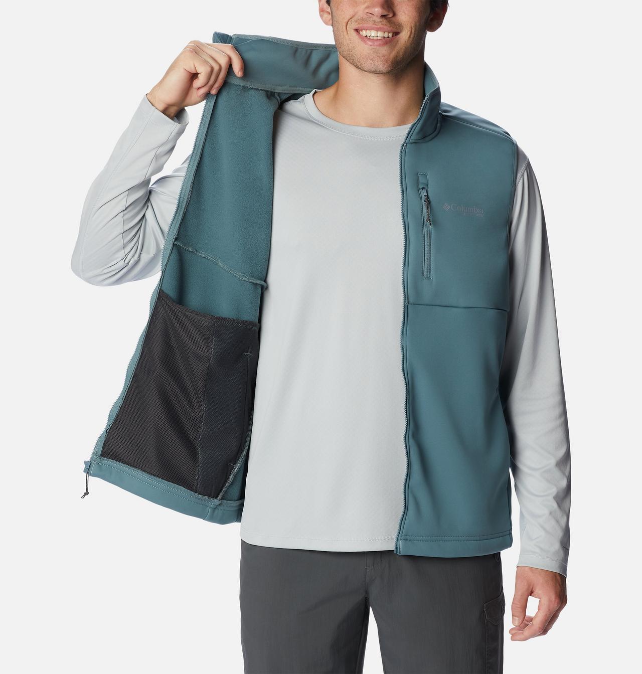 Men's PFG Terminal™ Stretch Softshell Vest 5