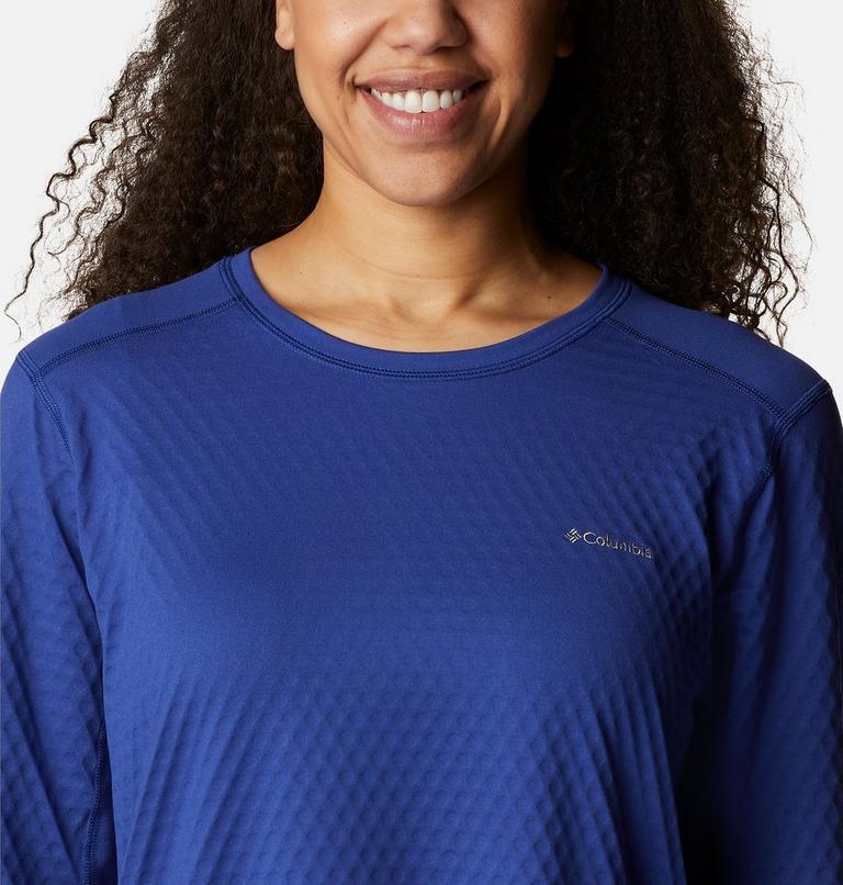 W Bliss Ascent Longsleeve technisches T-Shirt für Frauen, Color: Dark Sapphire, image 4