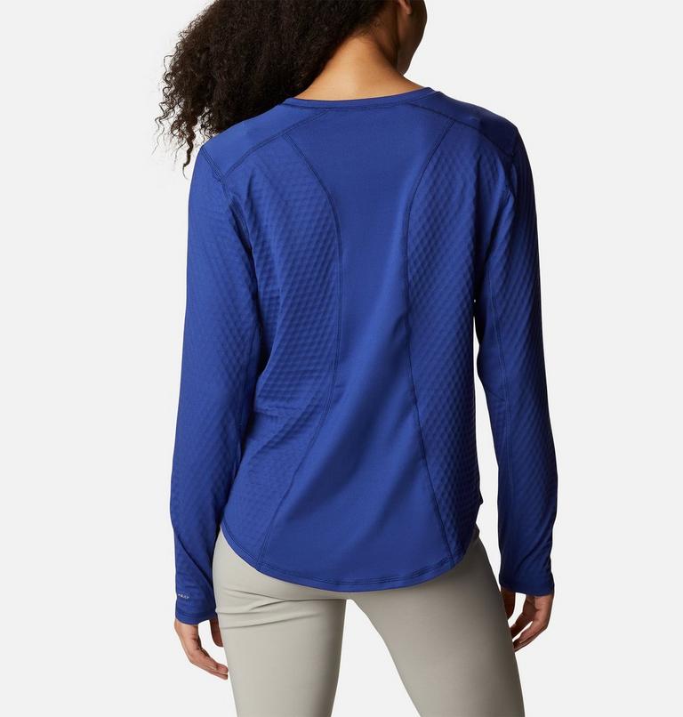 W Bliss Ascent Longsleeve technisches T-Shirt für Frauen, Color: Dark Sapphire, image 2