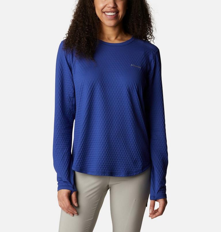 W Bliss Ascent Longsleeve technisches T-Shirt für Frauen, Color: Dark Sapphire, image 1