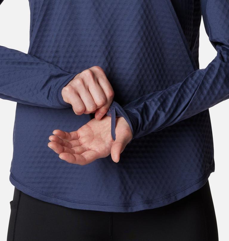 Women's W Bliss Ascent Long Sleeve Technical T-shirt, Color: Nocturnal, image 5
