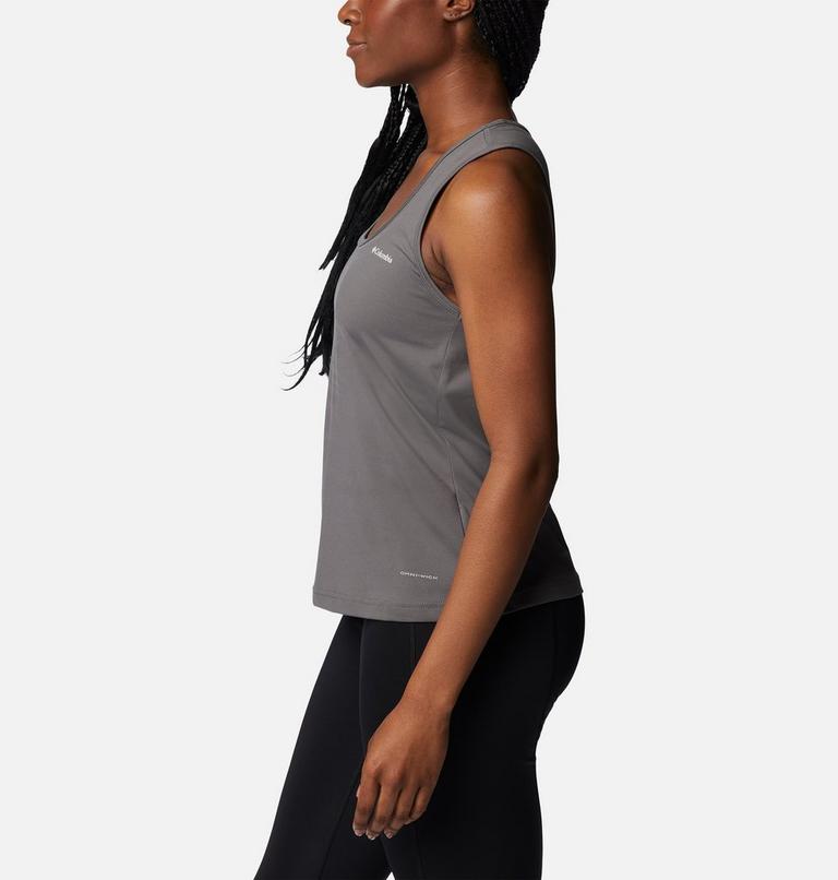 Women's Hike Performance Tank, Color: City Grey, image 3