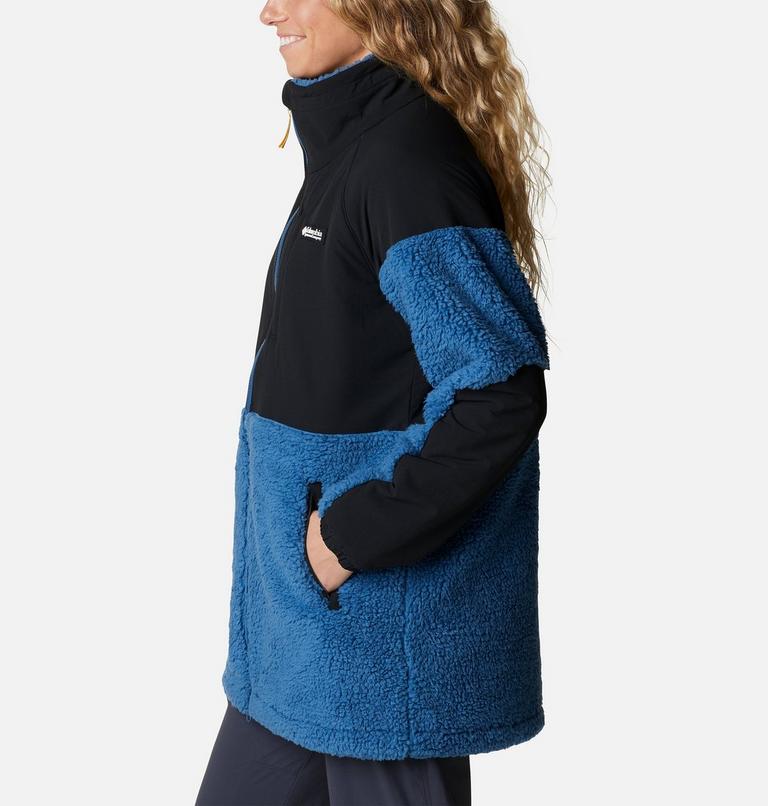 Veste Polaire Ballistic Ridge Femme, Color: Impulse Blue, Black, image 3
